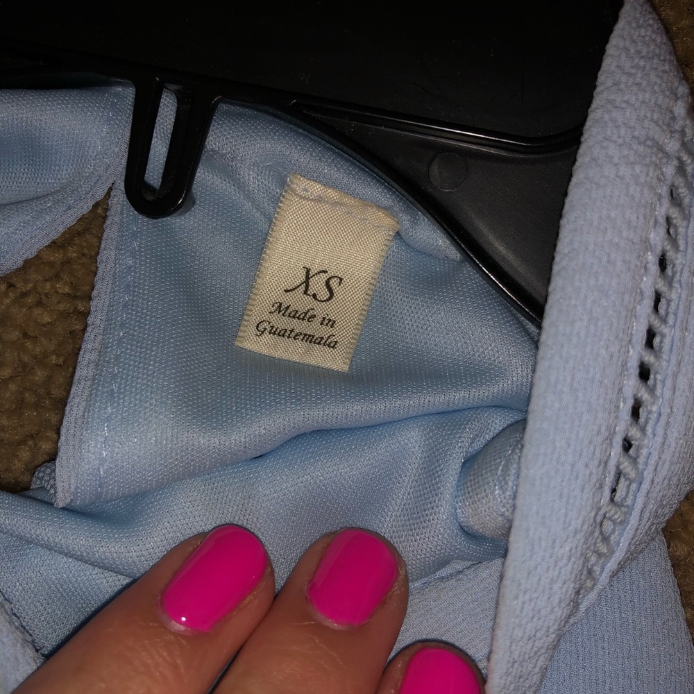 Light blue Francesca’s dress - Picture 2 of 4